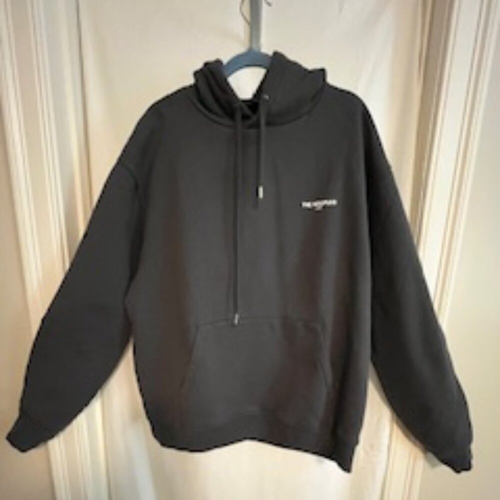 NWT The Kooples Grey Unisex Hoodie Contemporary Print